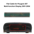 Flat Cable for Citroen C5/Xsara, Peugeot 206/307 Clock Radio Info Digital Centre