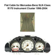Flat Cable for Mercedes C-Class W202, E-Class W210, SLK-Class R170 Instrument