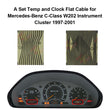 Temp and Clock Flat Cable for Mercedes C/E/SLK-Class, W202 W210 R170 Instrument