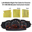 Flat Cable for Porsche 911 996 986 Boxster instrument Cluster - Left+Mid+Right