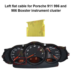 Left Flat Cable for Porsche 911 996 and 986 Boxster Instrument Cluster