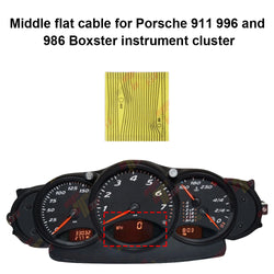 Middle Flat Cable for Porsche 911 996 and 986 Boxster Instrument Cluster