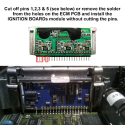 Ignition board for Mercedes-Benz HFM ECU VDO 6 cylinder