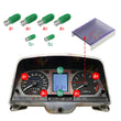 Display with Green Bulb KIT for Honda Goldwing GL1500 Gauge Cluster 1988-2000
