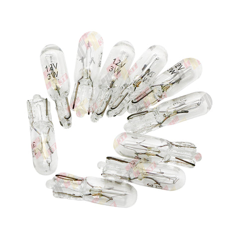 10PCS Volvo S60 S80 V70 XC70 XC90 Instrument Panel Light Bulb 9472109 12V- 3W T5