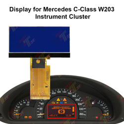 Display for Mercedes-Benz C-Class W203 Instrument Cluster