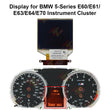 Display for BMW 5-Series E60/E61/E63/E64/E70 Instrument Cluster