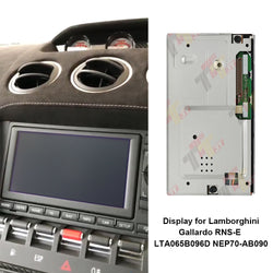 Display for Lamborghini Gallardo Navigation RNS-E LTA065B096D NEP70-AB090