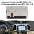 Display with Touch Screen LQ070T5GA01/GC01 for Toyota Venza JBL E7021 Navigation