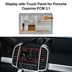 Display with Touch Panel for Porsche 911 (997) Cayenne Macan PCM 3.1 Navigation