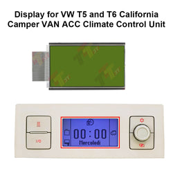 Display for VW T5 and T6 California Camper VAN ACC Climate Control Unit