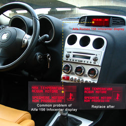 Display for Alfa Romeo 156 Infocenter Alfa Romeo 147 Radio Navigation Systems
