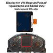 Display for VW Magotan Golf V Passat Tiguan Jetta, Seat, Skoda VDO Instrument