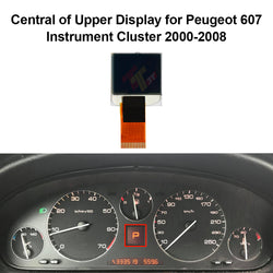 Central of Upper Display for Peugeot 607 Instrument Cluster 2000-2008