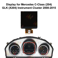 Monochrome Display for Mercedes W204 W212 Instrument Cluster