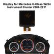 Monochrome Display for Mercedes W204 W212 Instrument Cluster