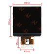 Monochrome Display for Mercedes W204 W212 Instrument Cluster