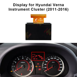 Display for Hyundai Verna Instrument Cluster