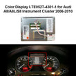 Color Display for Audi A8 A8L S8 Instrument Cluster LTE052T-4301-1