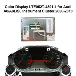 Color Display for Audi A8 A8L S8 Instrument Cluster LTE052T-4301-1