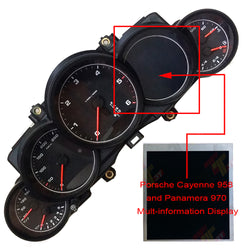On Right Color Display for Porsche Cayenne Panamera Macan Cayman Boxster Carrera