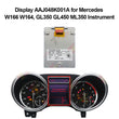 Color Display AAJ048K001A for Mercedes W166 W164, GL350 GL450 ML350 Instrument