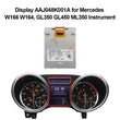 Color Display AAJ048K001A for Mercedes W166 W164, GL350 GL450 ML350 Instrument