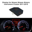 Display for Nissan Juke Sunny Versa Almera Instrument Cluster