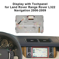 Display with Tochpanel for Land Rover Range Rover L322, Discovery LR3 Navigation