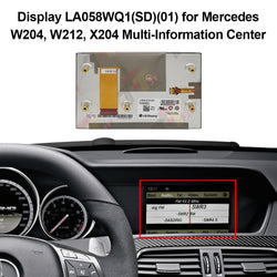 Display LA058WQ1(SD)(01) for Mercedes W204, W212, X204 Multi-Information Center