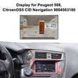 Central Info Display for Peugeot 508, Citroen DS5 CID 9804563180 A2C84145200