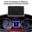 Central Color Display for Maserati Quattroporte Instrument Cluster