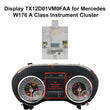Display TX12D01VM0FAA for Mercedes W176 A Class Instrument Cluster