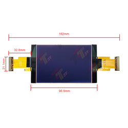Display for Seat Altea Leon Toledo Instrument Cluster Pixel Missing Repair