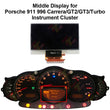 Middle Display for Porsche 911 996 Carrera/GT2/GT3/Turbo Instrument Cluster