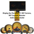 Display for Porsche 911 997 Carrera, 987 Cayman, Boxster Speedometer