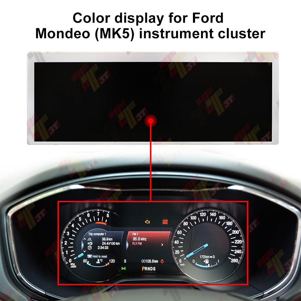 Three Color Instrument Display Color display for Ford Mondeo MK5 instrument cluster – 3T.ALLWAY
