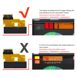 Display for Mercedes Atego 1828 1823 Instrument Cluster A0004464421