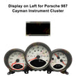 Left Side Display for Porsche 911 (997), Cayman 987, Boxster 987, RUF Instrument