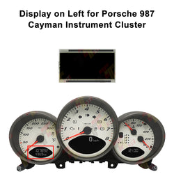 Left Side Display for Porsche 911 (997), Cayman 987, Boxster 987, RUF Instrument