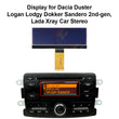 Display for Dacia Duster Logan Lodgy Dokker Sandero and Lada Xray Car Stereo