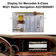 Display for Mercedes S-Class CL63 W221 A2219008401 Radio Navigation