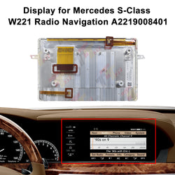 Display for Mercedes S-Class CL63 W221 A2219008401 Radio Navigation