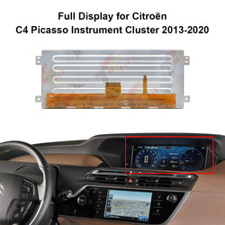Display for Citroën C4 Picasso / Spacetourer, Peugeot 3008 / 5008 MK2 Instrument