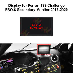 Display for Ferrari 488 Challenge FBO-6 Secondary Monitor