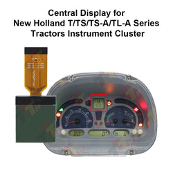 Central Display for New Holland T/TS/TS-A/TL-A Series Tractors Instrument Cluste