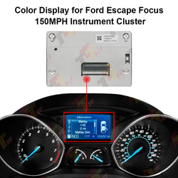 Color Display for Ford Escape Focus 150MPH Speedometer Instrument LQ042T5DZ11