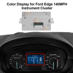 Color Display for Ford Edge 140MPH Instrument Cluster