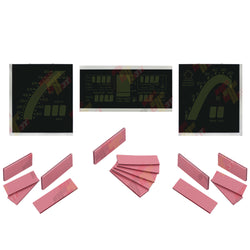 For 1987-1988 Chevrolet Corvette C4 Digital Instrument Cluster LCD Set