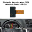 Display for Mercedes Vito Viano W639 Instrument Cluster